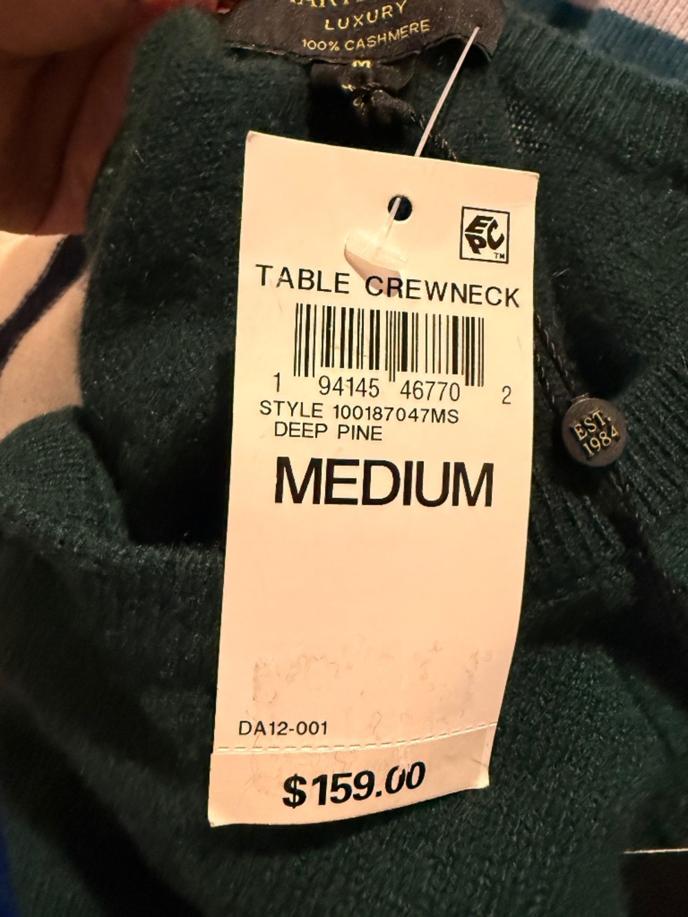 Charter Club Women's Long-Sleeve Crewneck Sweater - Picture 5 of 5
